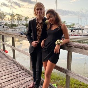 formal black dress!!